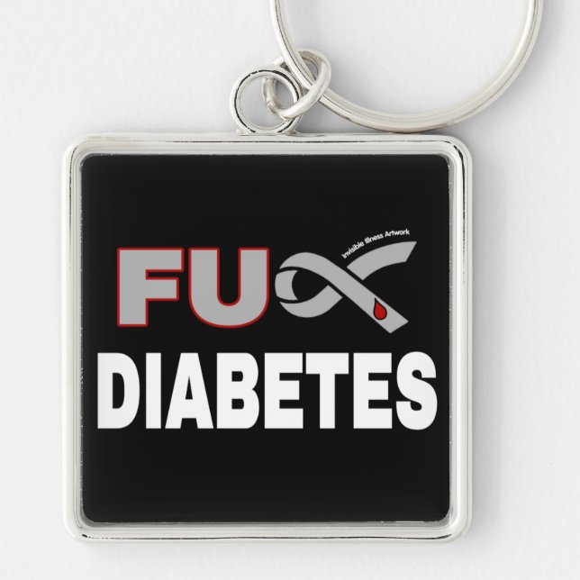 Llavero Diabetes FU (Frente)