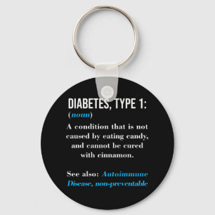 Llavero Diabetes Tipo 1 Definición Enfermedad autoinmune