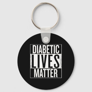Llavero Diabetes Tipo 1 Y Tipo 2 Diabetes Diabéticos