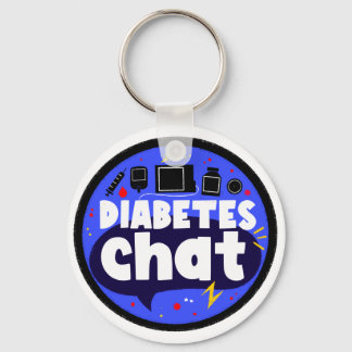 Llavero #diabeteschat Keyring