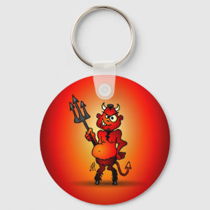 Llavero Diablo rojo gordo