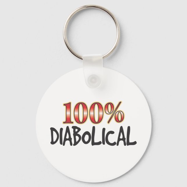 Llavero Diabólica 100% (Anverso)