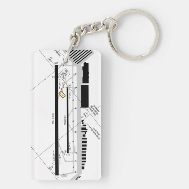 Llavero Diagrama del aeropuerto de torrents / diagrama de  (Atrás)