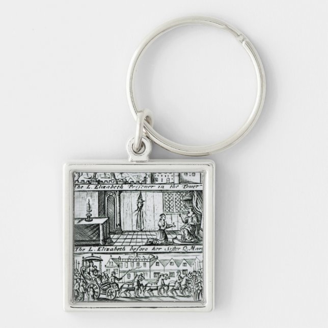 Llavero Diagrama papal, 1588 (Frente)