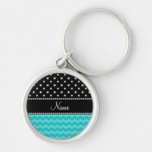 Llavero Diamante negro personalizado de los galones