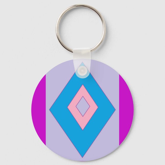 Llavero Diamantes, cadena de claves (Anverso)