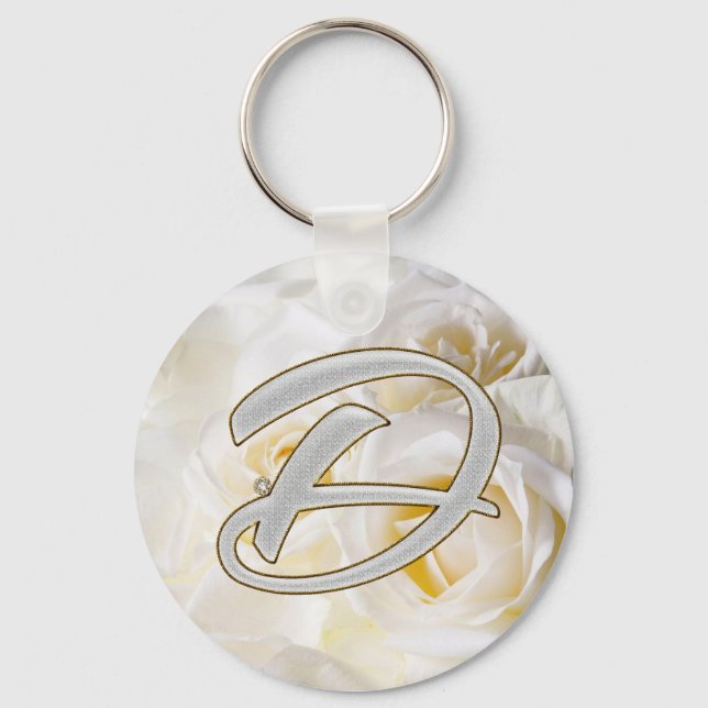 Llavero Diamond Bling D (Anverso)