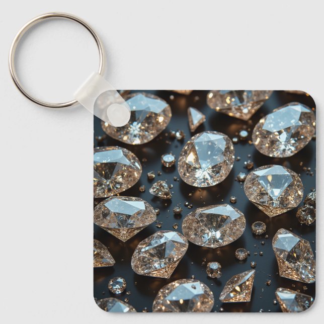 Llavero Diamond Keychain parece un verdadero lujo de diama (Anverso)
