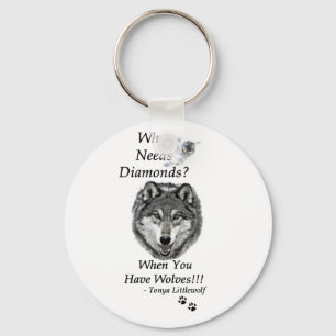 Llavero Diamonds Collection Key Chain