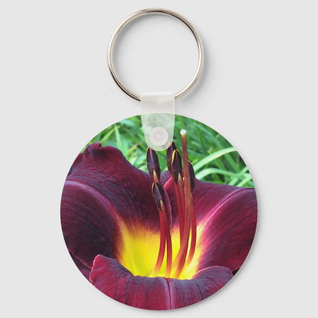 Llavero DIARIAMENTE "Dominic" B Dark Wine. (Anverso)