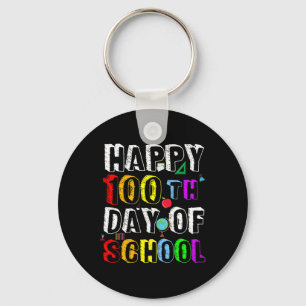 Llavero Días De Enseñanza Escolar Y Estudiante Felices 100