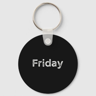 Llavero Días De La Semana V Viernes Negrita Angustiada