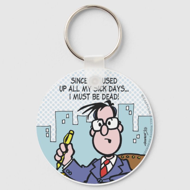 Llavero Días de Office Sick (Anverso)