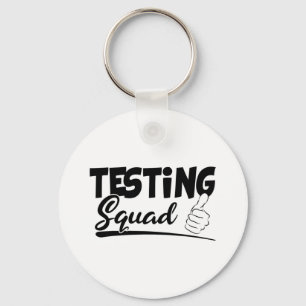 Llavero Días De Prueba De Exámenes Graciosos De Squad Para