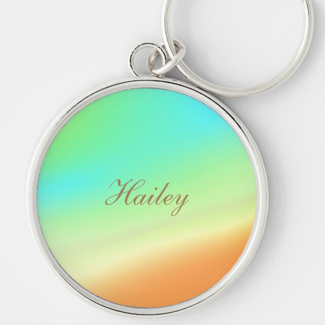 Llavero "Días del Sudoeste" Personaliza la cadena de nombr (Frente)