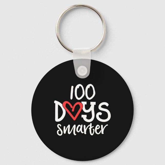 Llavero Días Más Inteligentes 100° Día Del Profesor De Ama (Anverso)
