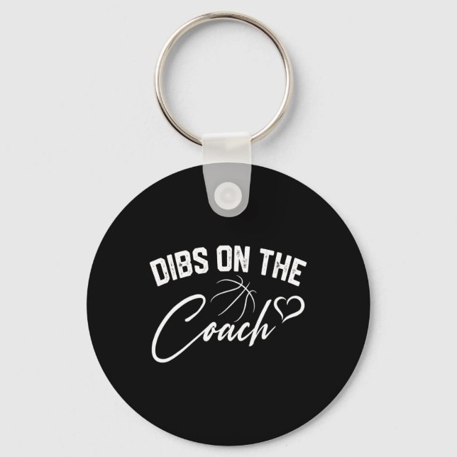 Llavero Dibs On the Coach Cute Coach El Entrenador De Balo (Anverso)