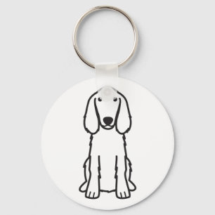 Llavero Dibujo animado del perro de Irish Setter