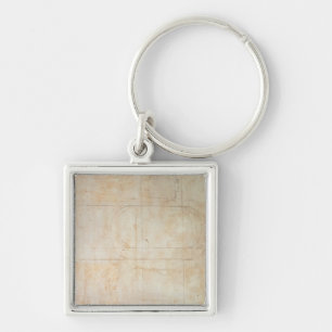 Llavero Dibujo arquitectónico