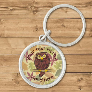 Llavero Dibujo de búho