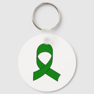 Llavero Dibujo de cinta verde