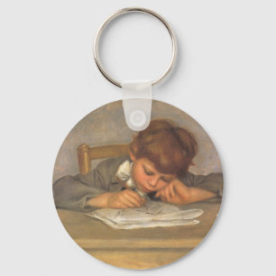 Llavero Dibujo de Jean por Pierre Renoir, Arte Antiguo Fin