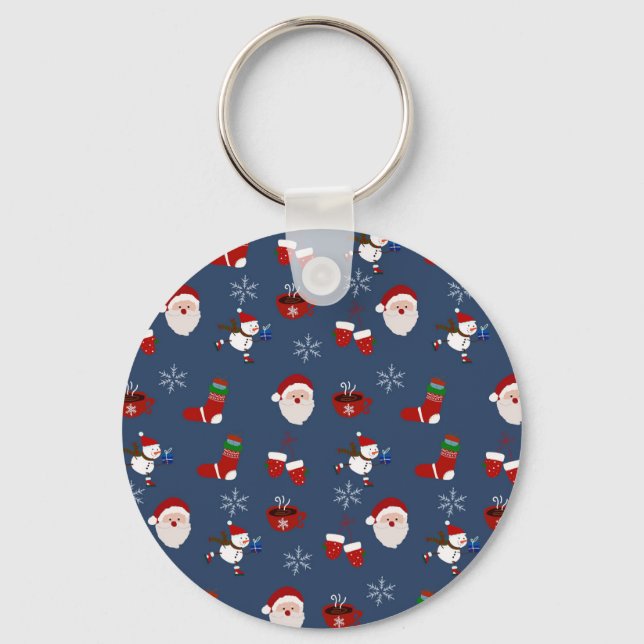 Llavero Dibujo de navidades (Anverso)
