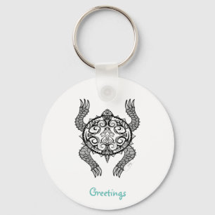 Llavero Dibujo de tortuga