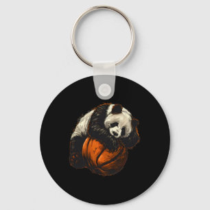 Llavero Dibujo de una obra de arte Panda Bear Sketter Love