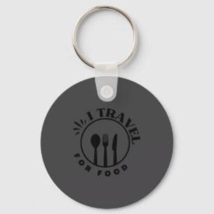 Llavero Dicho Divertido de Comida para Viajeros Amantes de