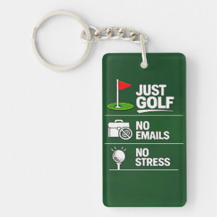 Llavero Dicho Divertido de Golf Jubilación de Golf