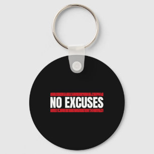 Llavero Dicho Inspirador Sin Excusas Motivacional Gimnasio