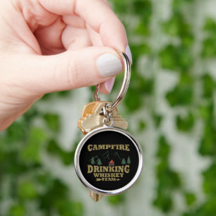 Llavero Dichos divertidos de whisky para bebedores de camp