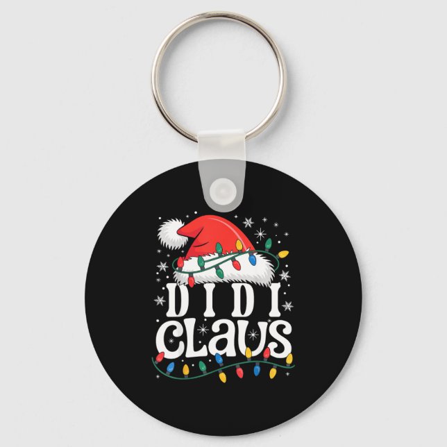 Llavero Didi Claus Funny Xmas Christmas Grandma Holiday St (Anverso)