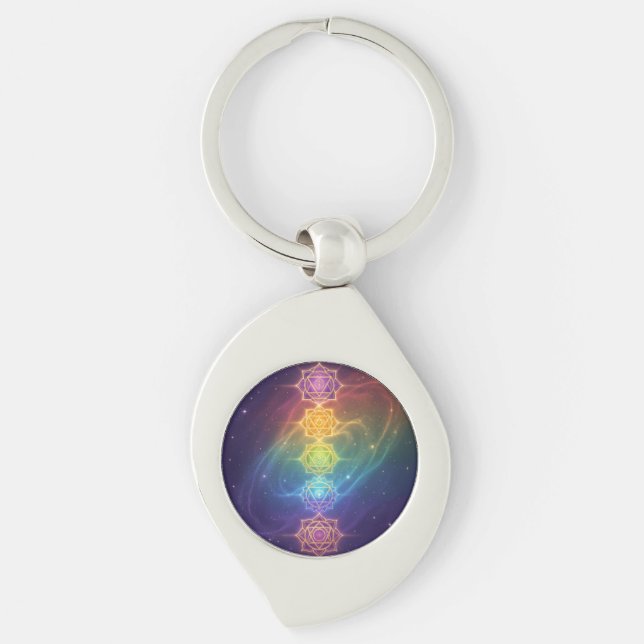 Llavero Die 7 Chakren´11 (Anverso)