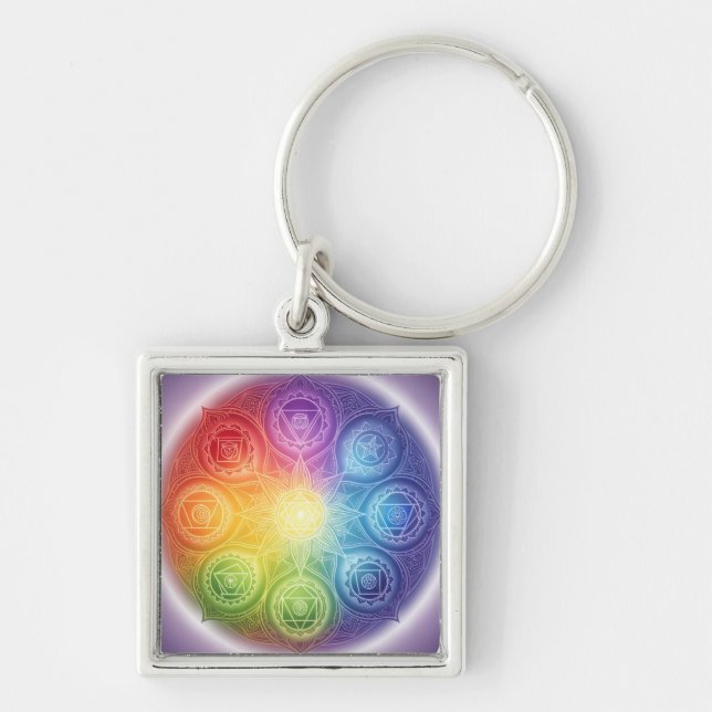 Llavero Die 7 Chakren´9 (Frente)