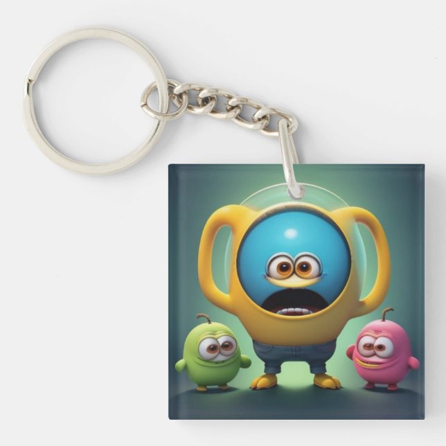 Llavero "Die Tassen-Gang – Außerirdisch verspielt" (Frente)