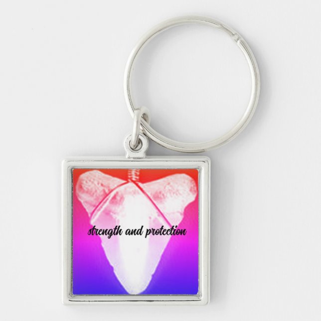 Llavero Diente de tiburón (Frente)