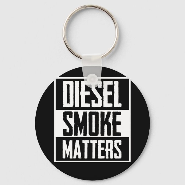Llavero DIESEL SMOKE MATTERS Diesel Truck Roll Coal (Anverso)