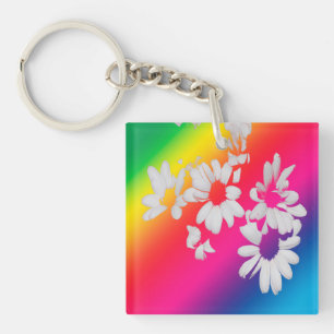 Llavero Dietas arcoiris