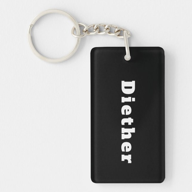 Llavero Diether (Frente)