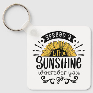 Llavero Difunde un poco de sol donde quiera que vayas.