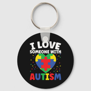 Llavero Difundir Conciencia Sobre El Autismo Y Mostrar Apo