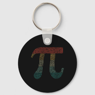 Llavero Dígitos de Pi en números de código fuente Día de P