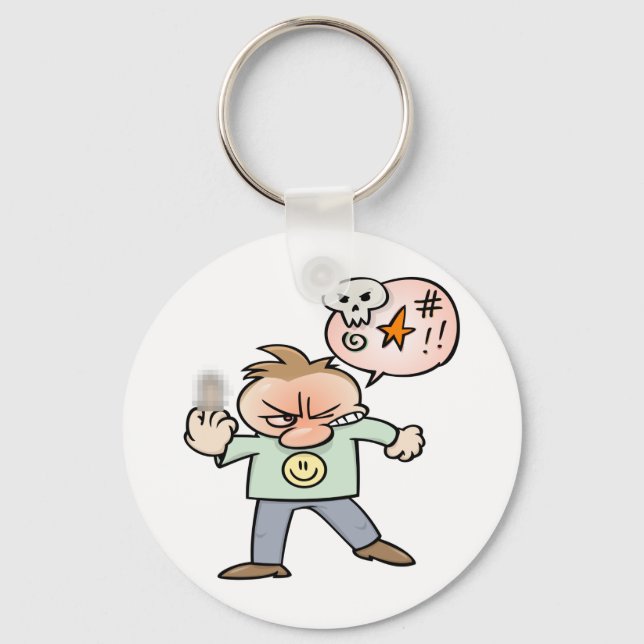 Llavero Digitus Impundicus (Anverso)