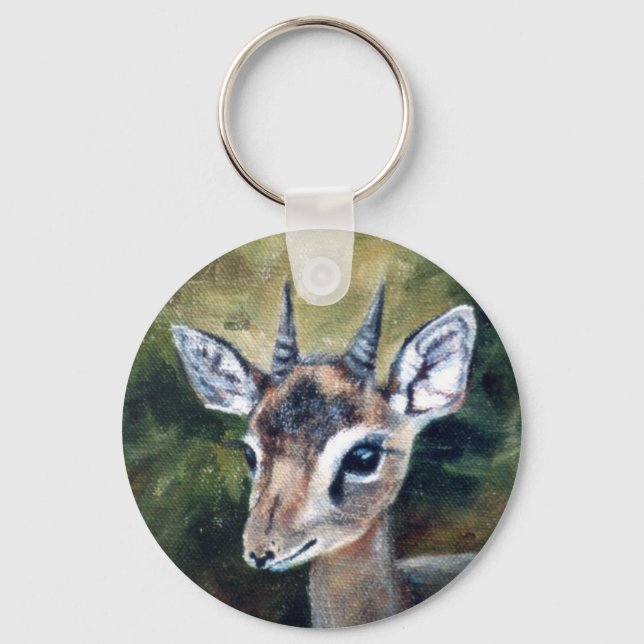 Llavero Dikdik Dwarf Antelope Keychain (Anverso)