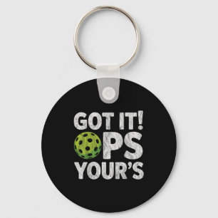 Llavero Dillamada divertida de pickleball, entendido, ops