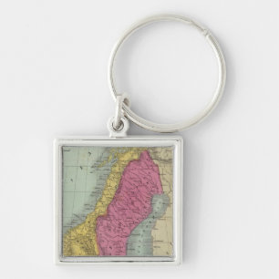 Llavero Dinamarca Suecia y Noruega