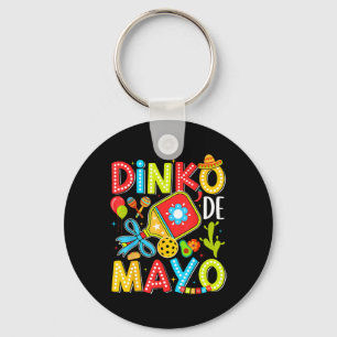 Llavero Dinko De Mayo Pickleball Fiesta Mexicana Cinco De