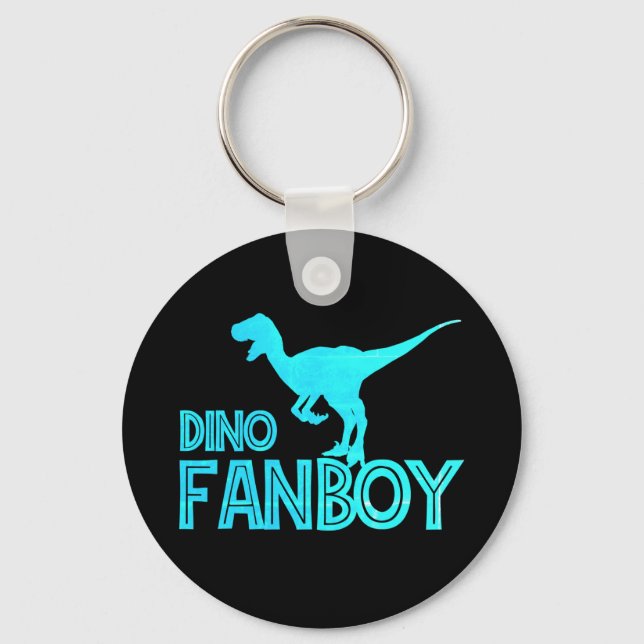 Llavero Dino Fanboy - Dinosaur Lover (Anverso)